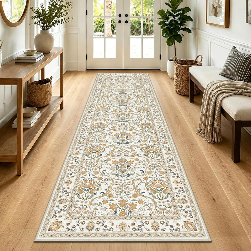 Vintage Rugs Living Room Rug Washable