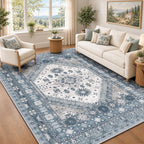 Vintage Rugs Living Room Rug Washable Carpet