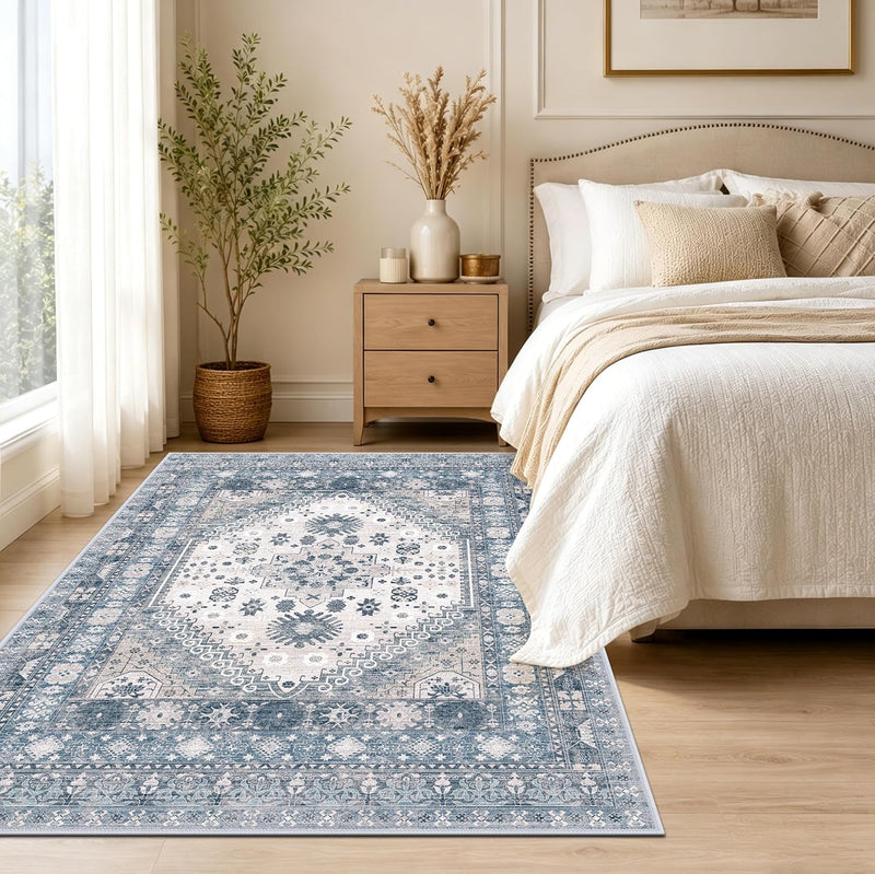 Vintage Rugs Living Room Rug Washable Carpet