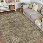 Vintage Rugs Living Room Rug Washable Carpet
