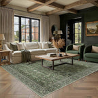 Vintage Rugs Living Room Rug Washable Carpet