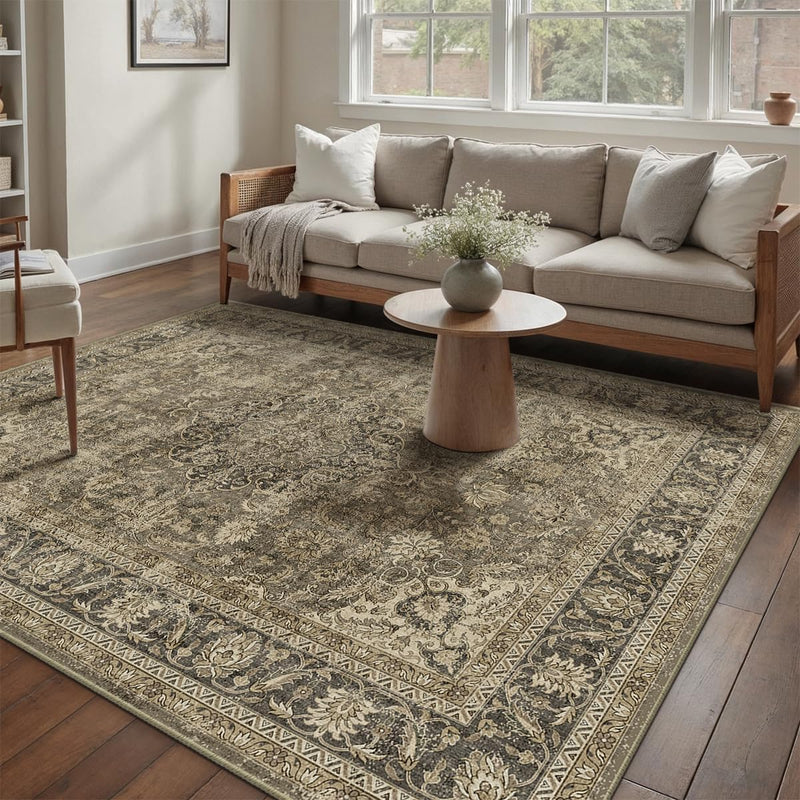 Vintage Rugs Living Room Rug Washable Carpet