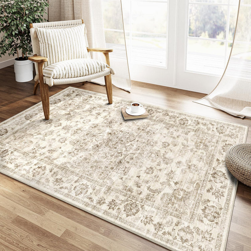 Vintage Rugs Living Room Rug Washable Carpet