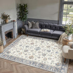 Vintage Rugs Living Room Rug Washable Carpet