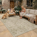 Vintage Rugs Living Room Rug Washable Carpet