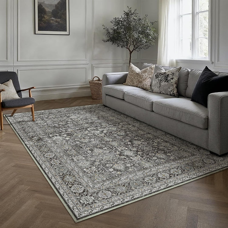 Vintage Rugs Living Room Rug Washable Carpet