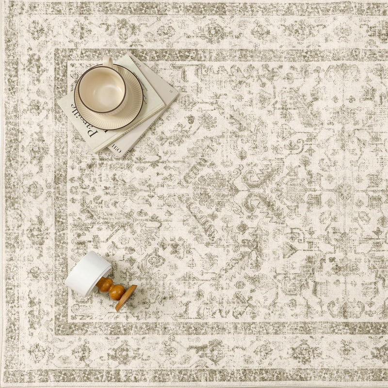 Vintage Rugs Living Room Rug Washable Carpet