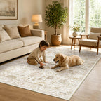 Vintage Rugs Living Room Rug Washable Carpet