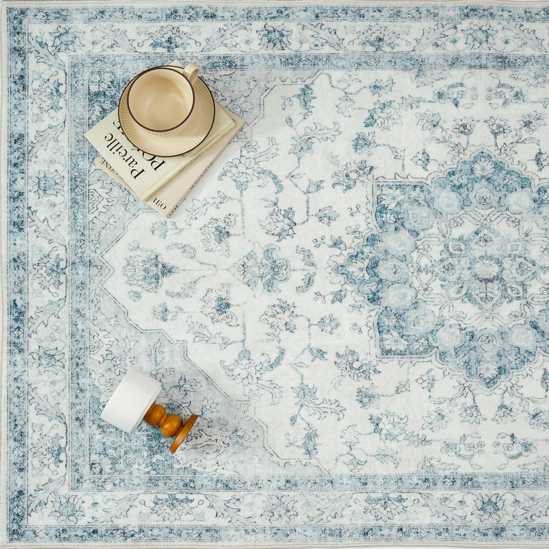 Vintage Rugs Living Room Rug Washable Carpet