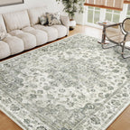 Vintage Rugs Living Room Rug Washable Carpet