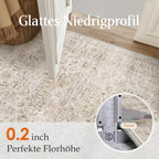 Vintage Rugs Living Room Rug Washable Carpet