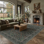 Vintage Rugs Living Room Rug Washable Carpet
