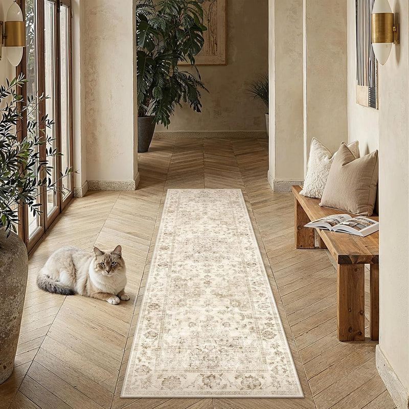 Vintage Rugs Living Room Rug Washable Carpet