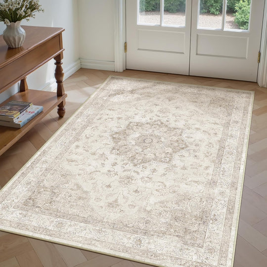 Vintage Rugs Living Room Rug Washable Carpet