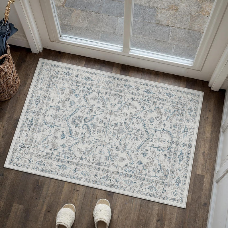 Vintage Rugs Living Room Rug Washable Carpet