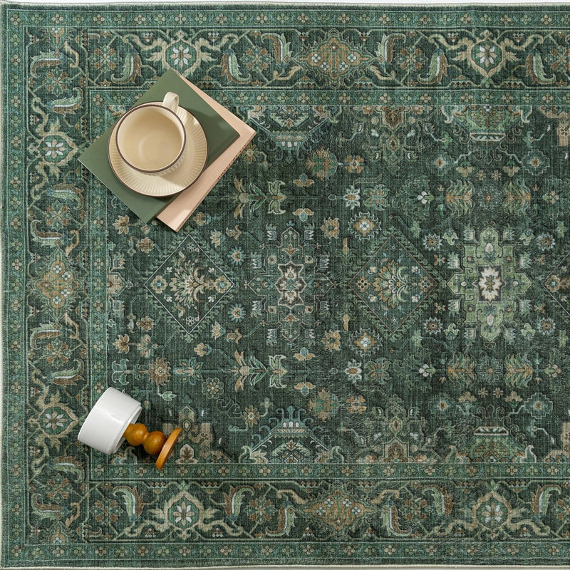 Vintage Rugs Living Room Rug Washable Carpet