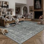 Vintage Rugs Living Room Rug Washable Carpet