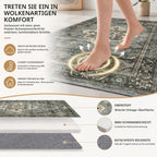 Vintage Rugs Living Room Washable Anti Slip Large