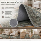 Vintage Rugs Living Room Washable Anti Slip Large