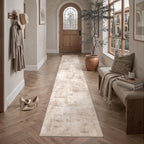 Vintage Rugs Living Room Washable Large Rug