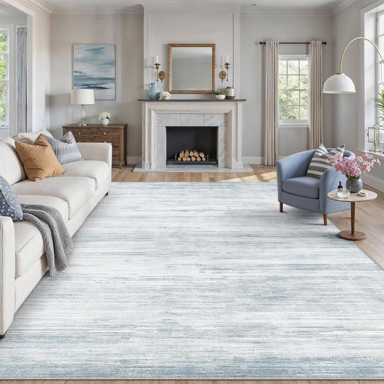 Vintage Rugs Living Room Washable Large Rug