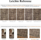 Vintage Rugs Living Room Washable Large Rug