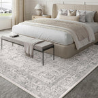 Vintage Rugs Living Room Washable Non Slip Large