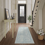Vintage Rugs Living Room Washable Non Slip Large