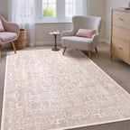 Vintage Rugs Living Room Washable Non Slip Large