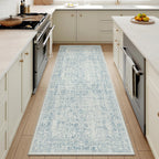 Vintage Rugs Living Room Washable Non Slip Large