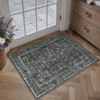Vintage Rugs Living Room Washable Non Slip Large