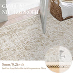 Vintage Rugs Living Room Washable Non Slip Large
