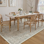 Vintage Rugs Living Room Washable Non Slip Large