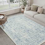 Vintage Rugs Living Room Washable Non Slip Large