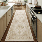 Vintage Rugs Living Room Washable Non Slip Large