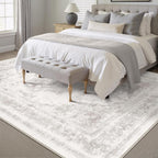 Vintage Rugs Living Room Washable Non Slip Large