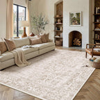 Vintage Rugs Living Room Washable Non Slip Large