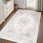 Vintage Rugs Living Room Washable Non Slip Large
