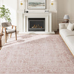 Vintage Rugs Living Room Washable Non Slip Large