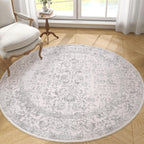 Vintage Rugs Living Room Washable Non Slip Large