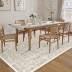 Vintage Rugs Living Room Washable Non Slip Large