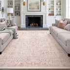 Vintage Rugs Living Room Washable Non Slip Large