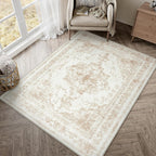 Vintage Rugs Living Room Washable Non Slip Large