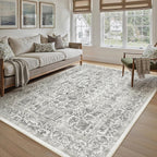 Vintage Rugs Living Room Washable Non Slip Large