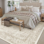 Vintage Rugs Living Room Washable Non Slip Large