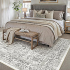 Vintage Rugs Living Room Washable Non Slip Large