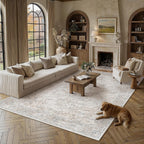 Vintage Rugs Living Room Washable Rug