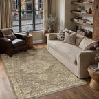 Vintage Rugs Living Room Washable Rug