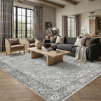 Vintage Rugs Living Room Washable Rug