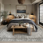 Vintage Rugs Living Room Washable Rug